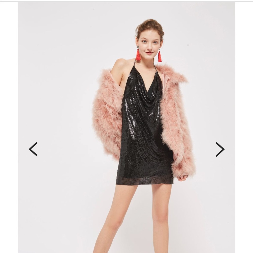 Topshop Chainmail dress